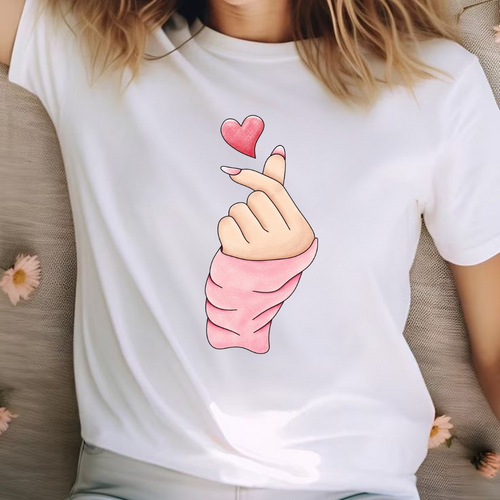 BTS Love Sign Cotton T-Shirt