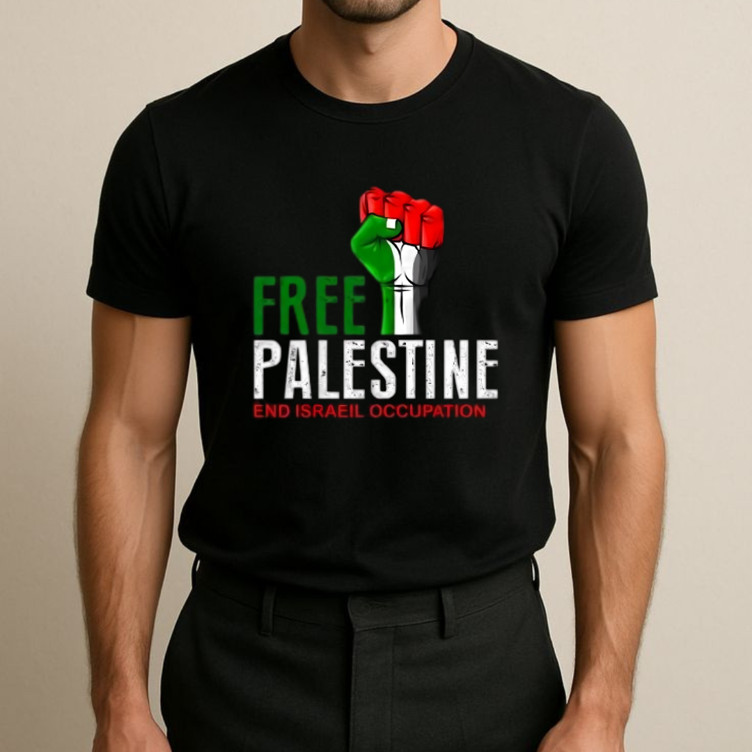 Free Palestine Cotton T-Shirt