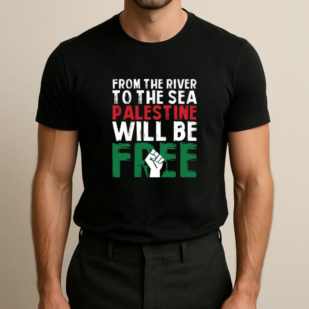 Free Palestine Cotton T-Shirt