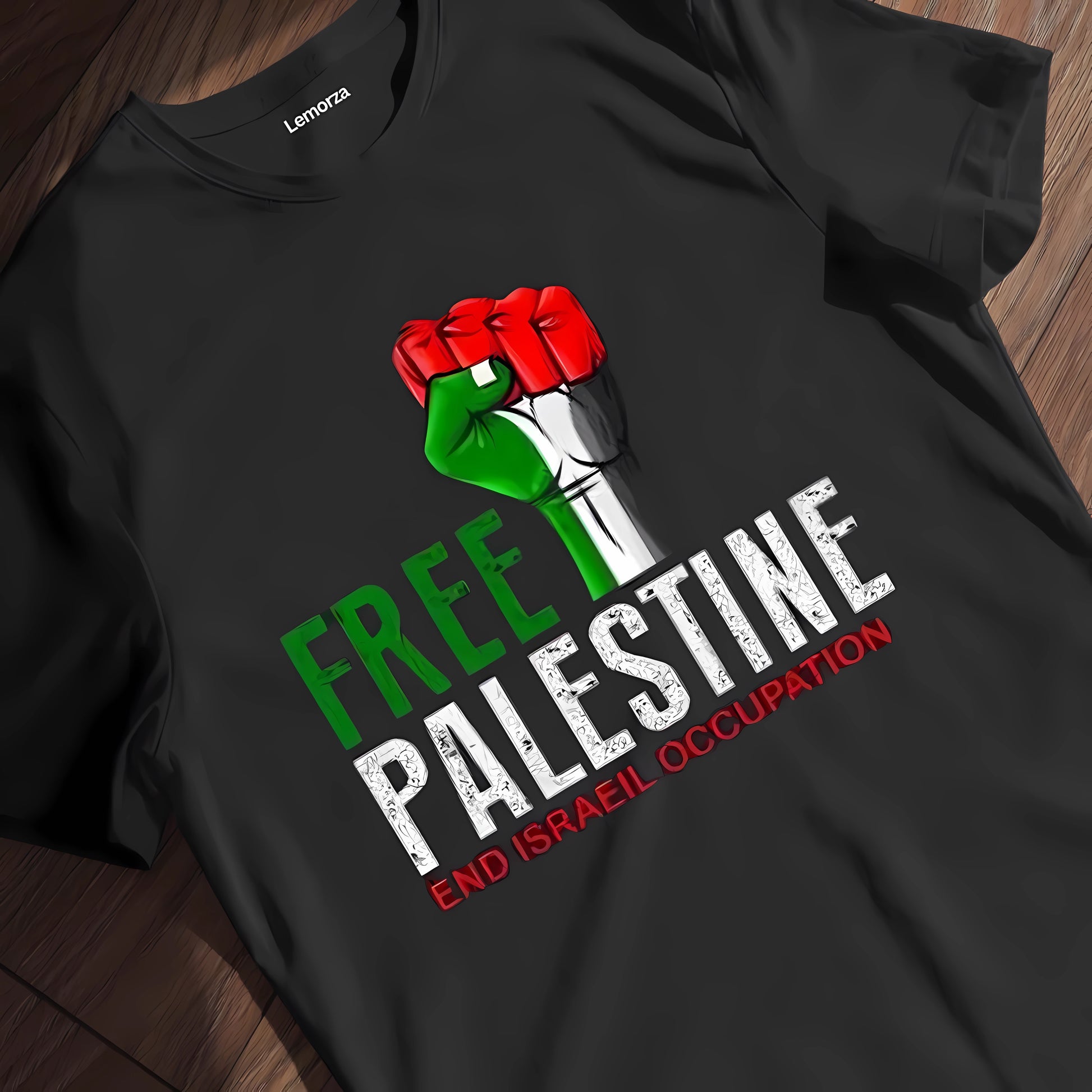 Free Palestine Cotton T-Shirt